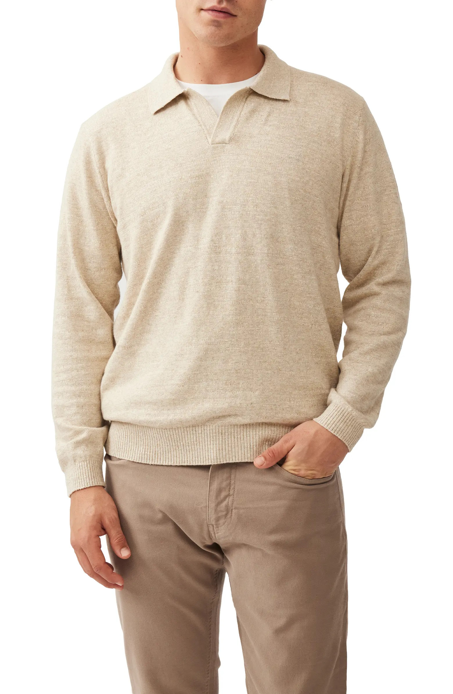 Rodd & Gunn Fortrose Johnny Collar Sweater | Nordstrom | Nordstrom
