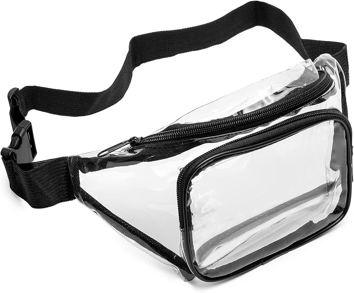 Zipper Fanny Packs for Women Fashion Waist Pack Bag with Adjustable Strap for Outdoors and Traveling | Amazon (US)