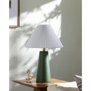 Livabliss Vikundu Traditional Accent Table Lamp - 25"H x 17"W x 17"D - Blue | Bed Bath & Beyond