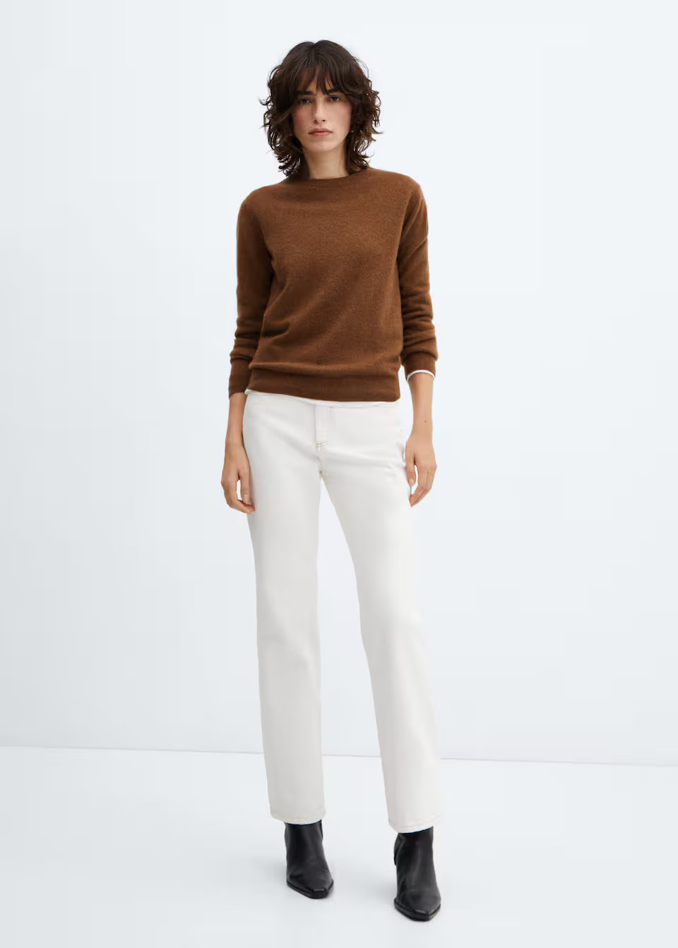 Mid-rise straight jeans -  Women | Mango USA | MANGO (US)