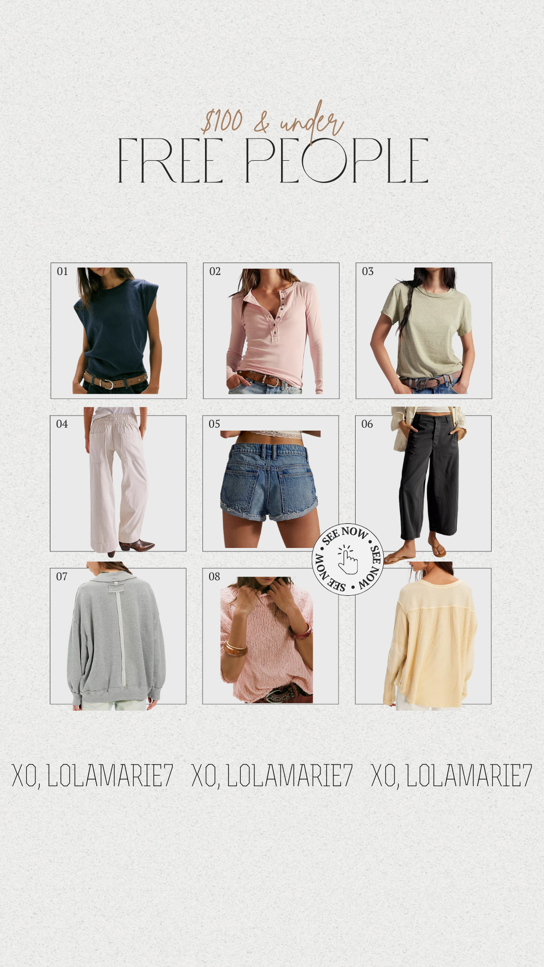 $100 Free People Finds 

 #LTKootd #LTKmomlife #LTKSaleAlert