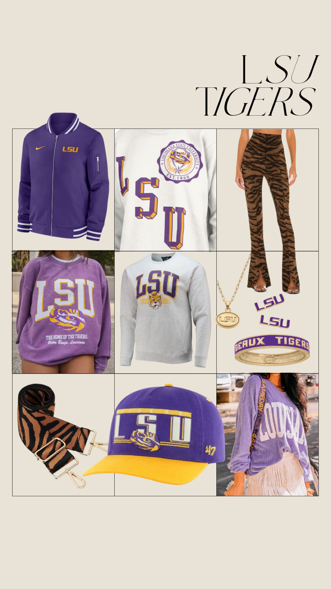 LSU Tigers Gameday Finds! 

#LTKSeasonal #LTKBacktoSchool #LTKU
