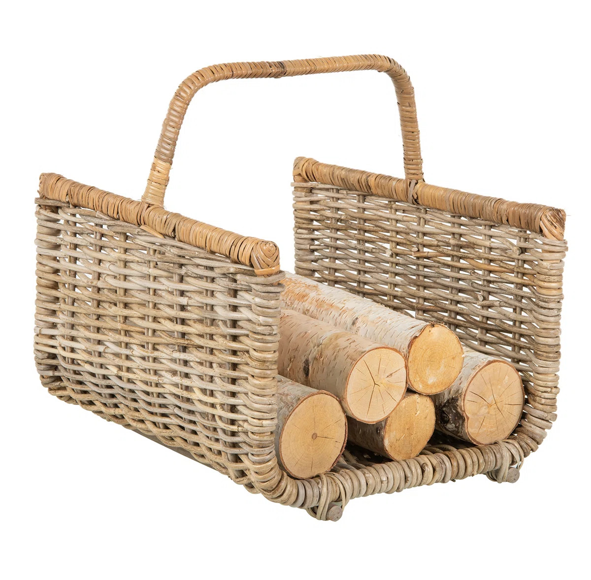 Ayriauna Wood Log Carrier | Wayfair North America