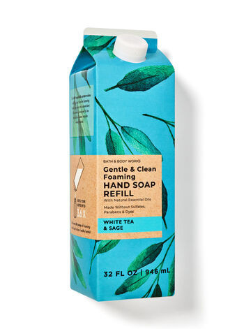 White Tea & Sage


Gentle & Clean Foaming Hand Soap Refill | Bath & Body Works