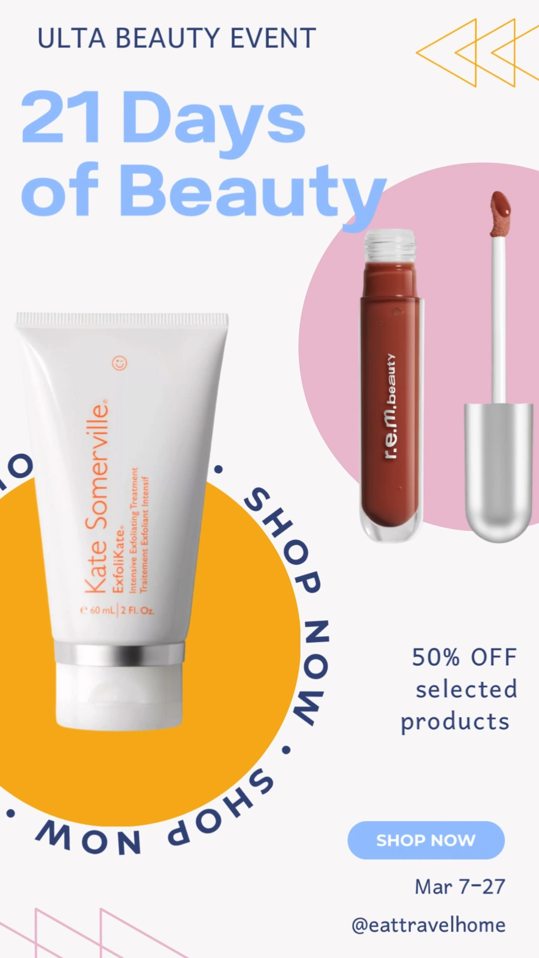 3/13 🌸🧡 Ulta 21 Days of Beauty 

Spring Sale 
Makeup, Skin, Haircare

#LTKSaleAlert #LTKSpringSale #LTKBeauty