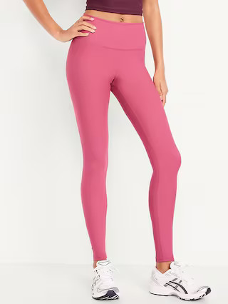 High-Waisted PowerSoft Full-Length Leggings | Old Navy (US)