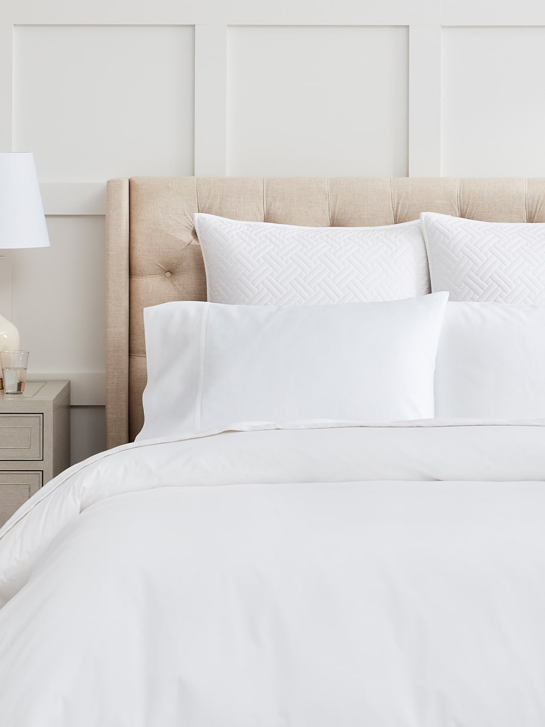 Percale Hemmed Pillowcase Set | Boll & Branch