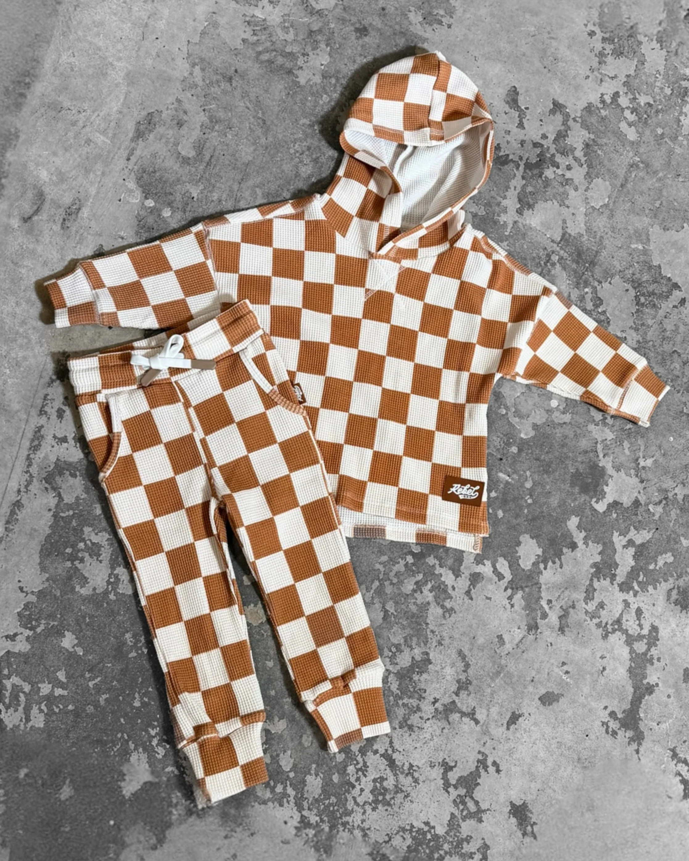 Waffle Set in Vanilla + Chestnut | Rebel Bro
