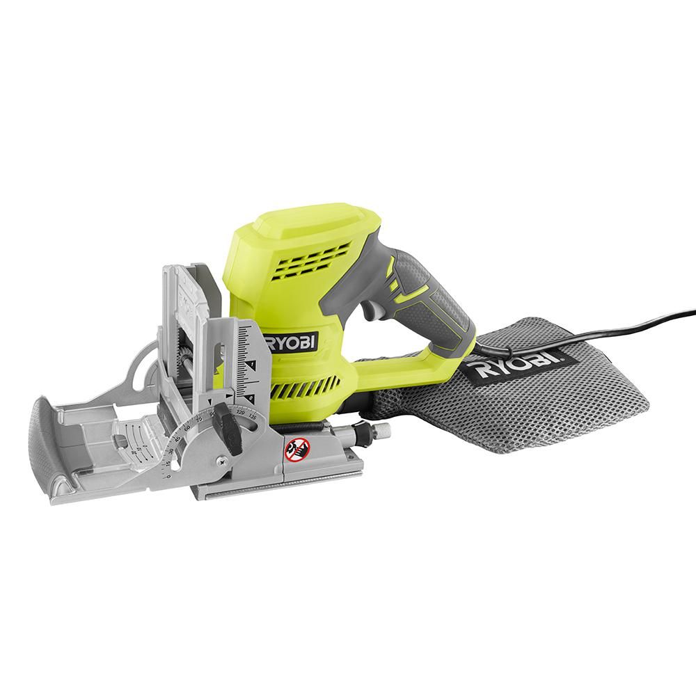 RYOBI 6 Amp AC Biscuit Joiner Kit with Dust Collector and Bag | The Home Depot