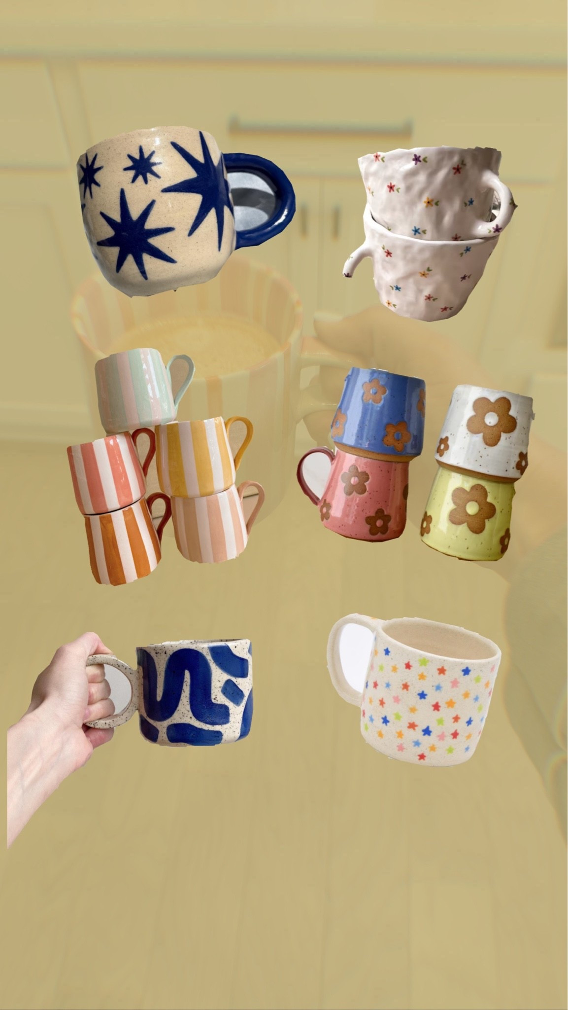 Etsy handmade ceramic mugs in my cart!

#LTKmorningroutine