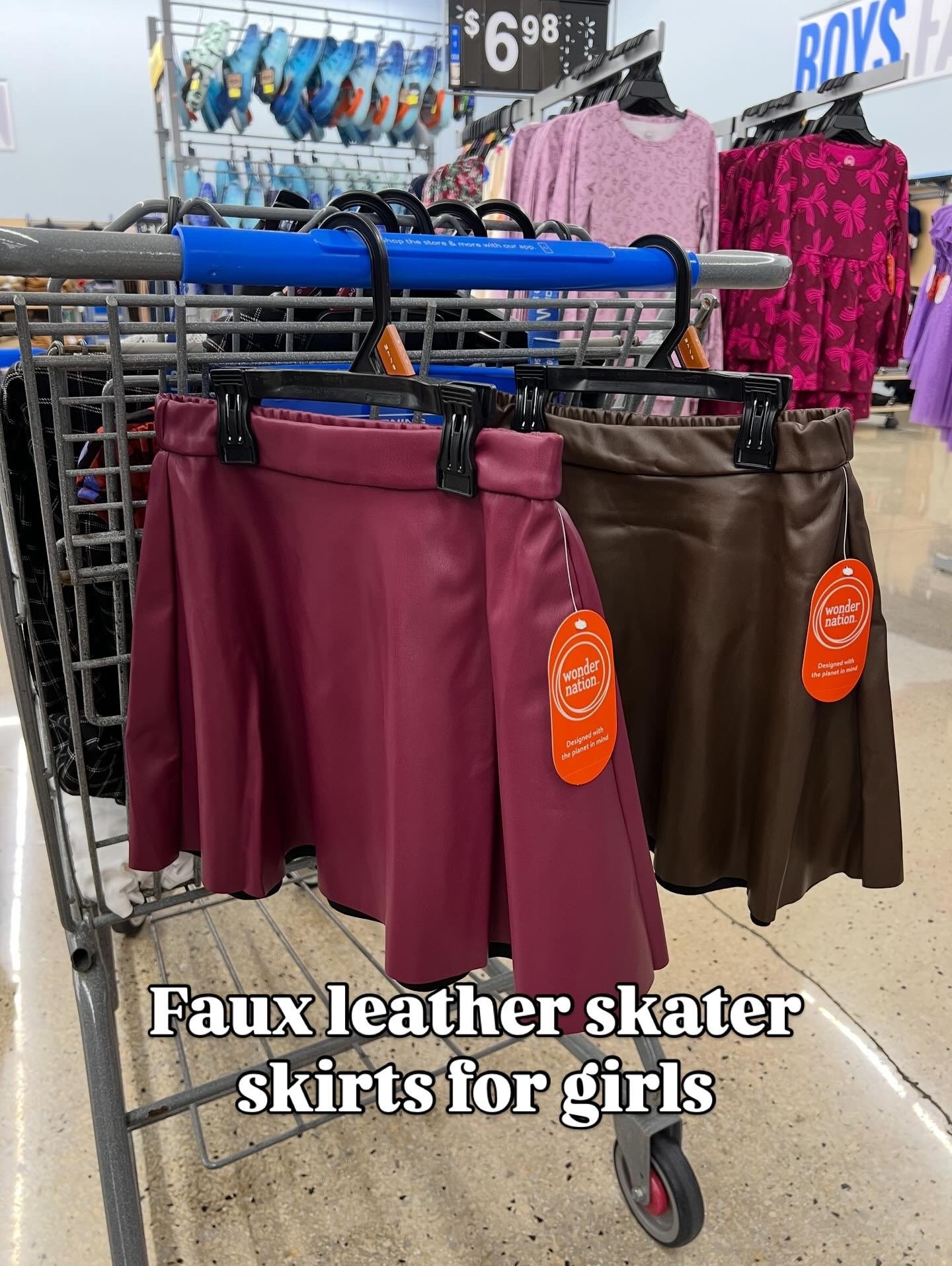 Faux leather skater skirts for girls at Walmart 

#LTKStyleTip #LTKFindsUnder50 #LTKFindsUnder100