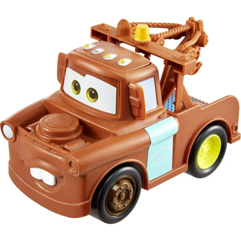 Disney Pixar Cars Track Talkers Mater Talking Toy Truck, 5.5 inch Collectible - Walmart.com | Walmart (US)