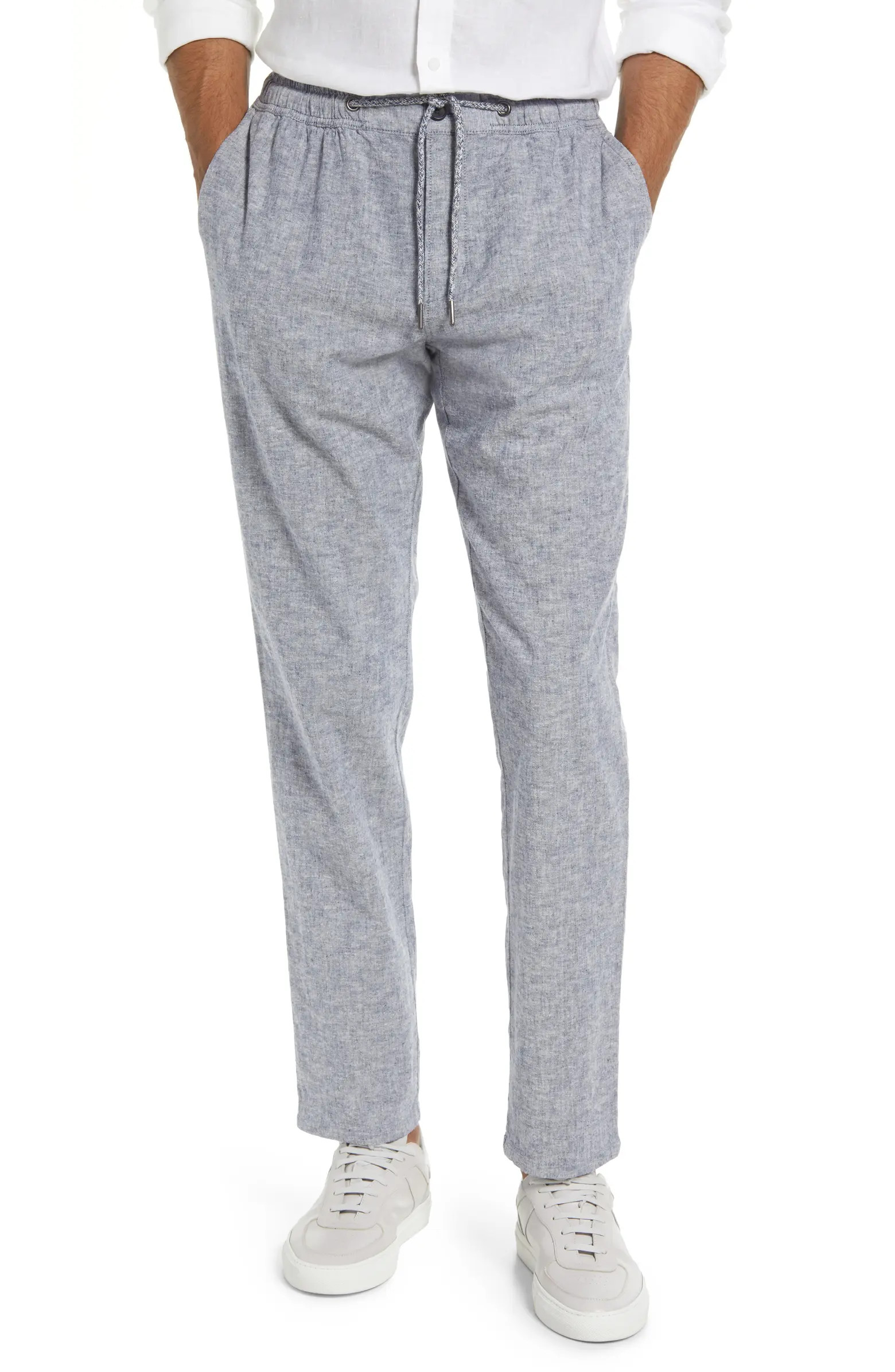 Nordstrom Linen & Cotton Blend Drawstring Pants | Nordstrom