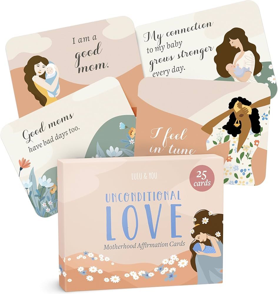 Lulu & You Affirmation Cards - 25 Cards with Words of Encouragement and Support for New Moms - Pe... | Amazon (US)