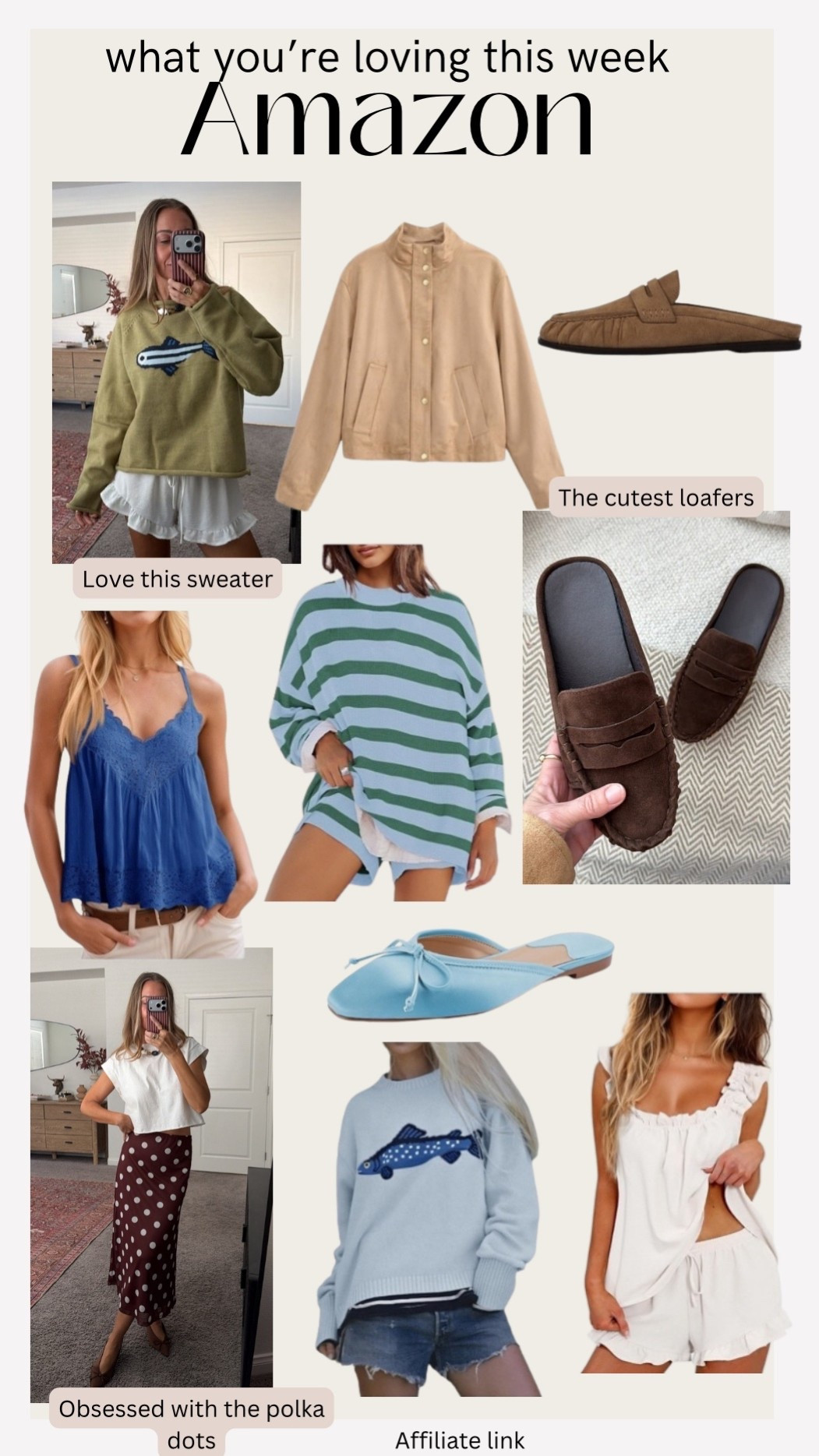 What you’re loving this week- Amazon 

#LTKootd