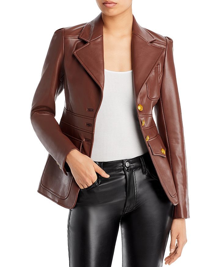 Amelia Vegan Leather Jacket | Bloomingdale's (US)