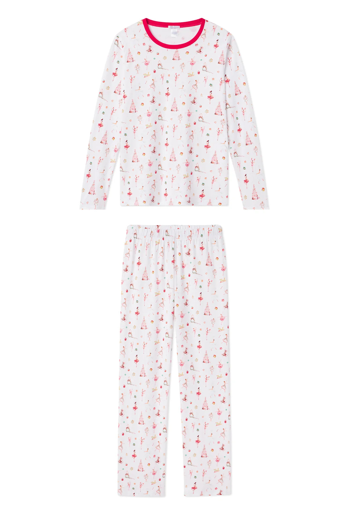 Pima Long-Long Weekend Set in Nutcracker | Lake Pajamas