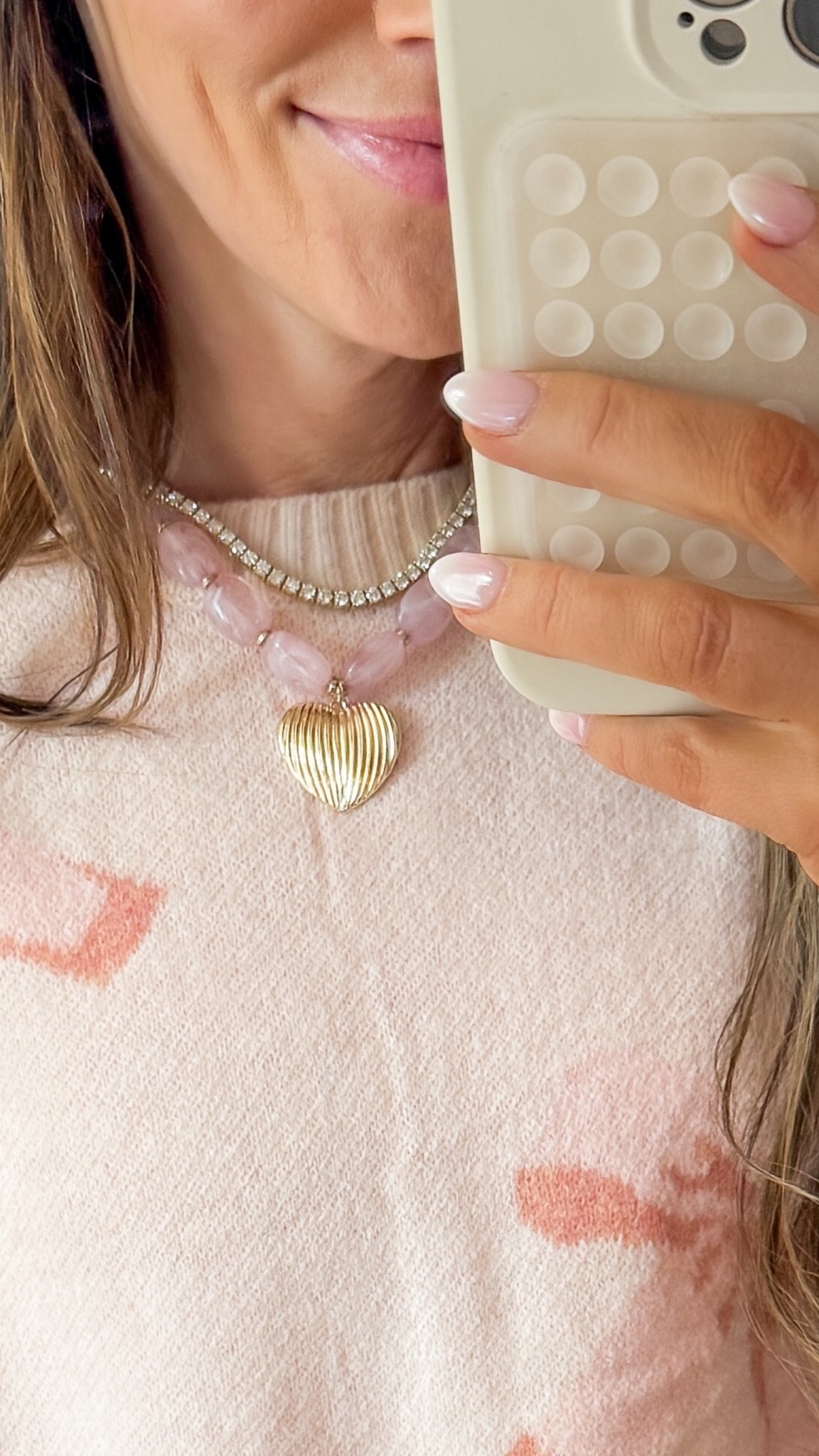 This heart necklace is getting more than its fair share of wear! 
Target finds  

#LTKFindsUnder50 #LTKootd #LTKSeasonal