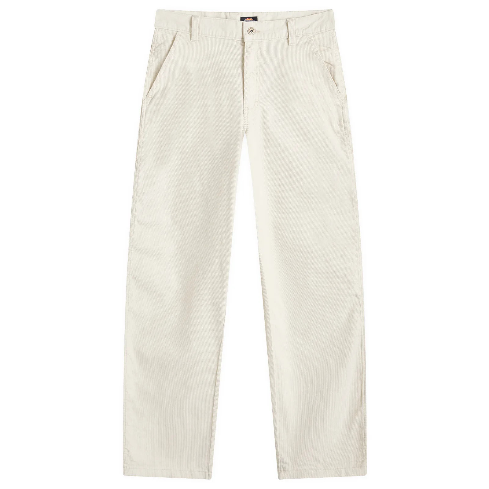 Dickies Women's Corduroy Carpenter Pants in Whitecap Gray, Size 29"" | END. Clothing