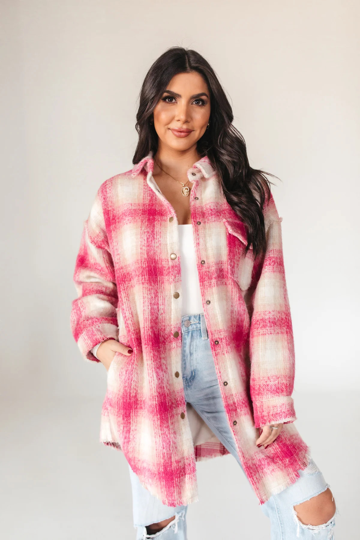 Danielle Plaid Coat - FINAL SALE | The Post