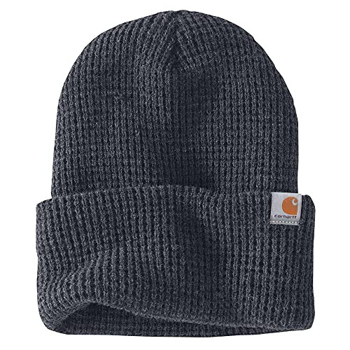 Carhartt Men's Woodside Acrylic Hat, Coal Heather, One Size | Amazon (US)