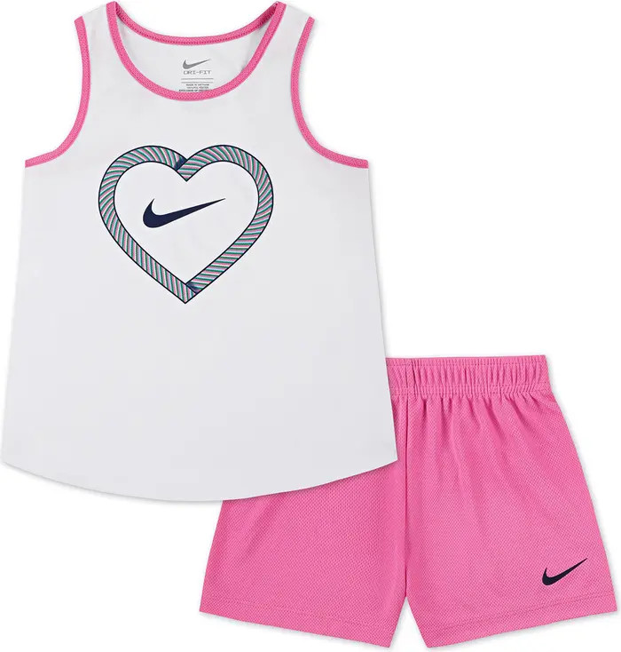 Kids' Happy Camper Tank & Shorts Set | Nordstrom Rack
