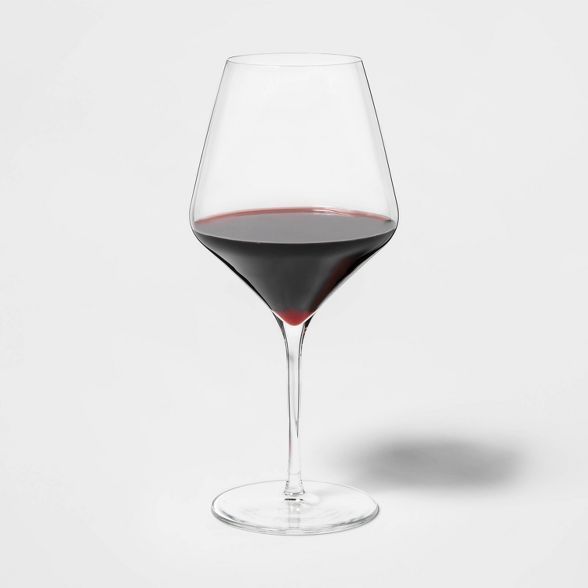 24oz 4pk Glass Traditional Red Wine Glasses - Threshold™ | Target