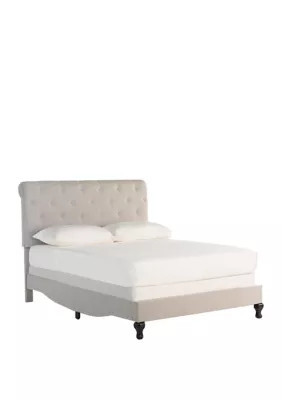 Safavieh Light Gray Hathaway Bed Frame, Grey | Belk