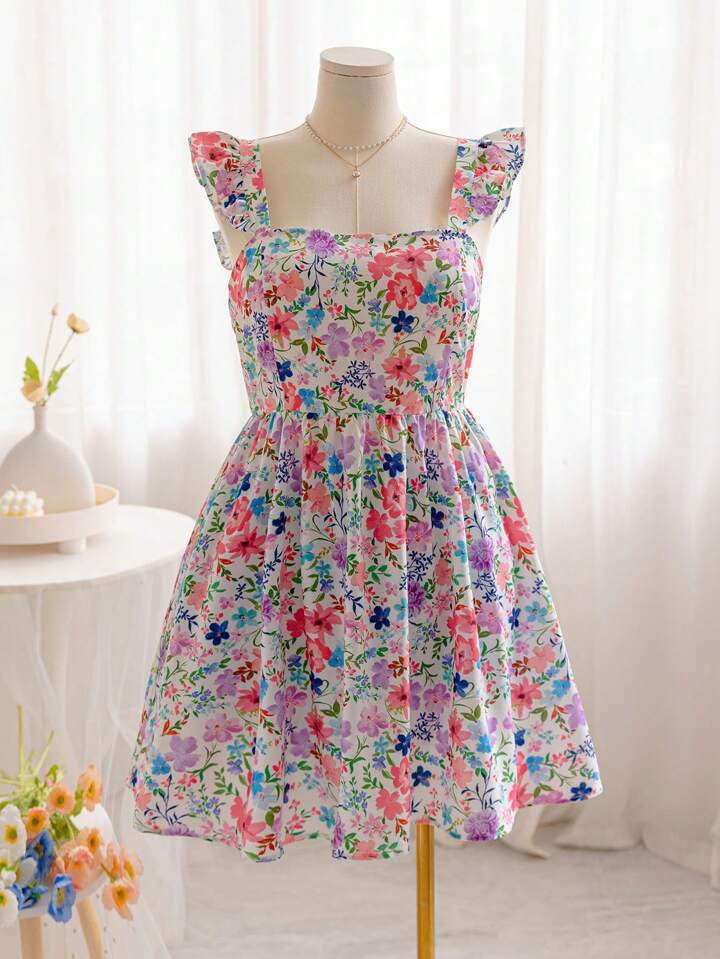 SHEIN WYWH Plus Size Women's Casual & Vacation Style Slim Fit Tank Top Dress | SHEIN | SHEIN