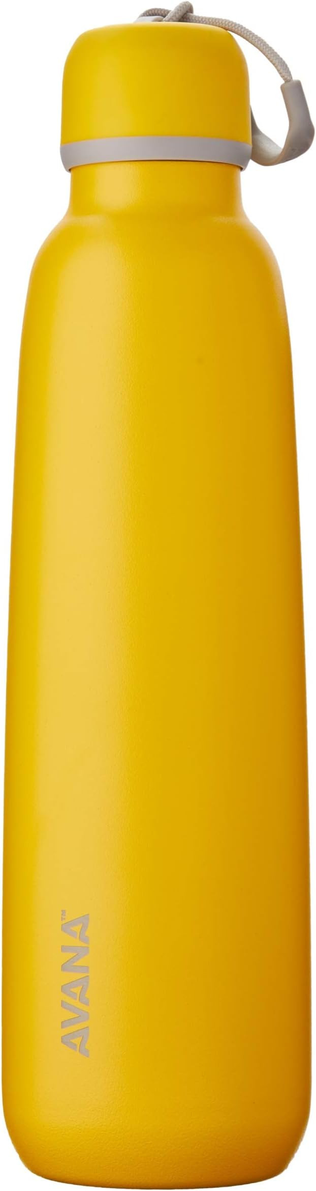 Avana Stainless Steel Double-Wall Insulated Water Bottle, 24-Ounce, Meyer Lemon | Amazon (US)