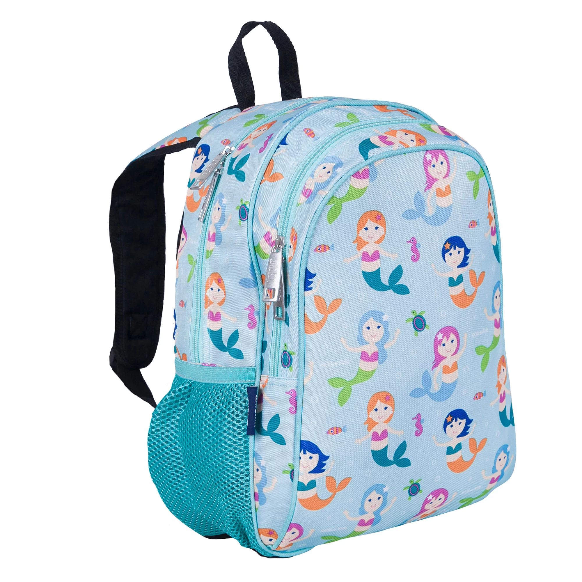 Wildkin Kids 15 Inch School and Travel Backpack for Boys and Girls (Mermaids Pink) | Walmart (US)