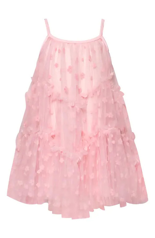 Hannah Banana Kids' Tiered Tulle Party Dress in Pink at Nordstrom, Size 2T | Nordstrom