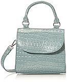 The Drop Women's Diana Top Handle Crossbody Bag Fog Blue, One Size | Amazon (US)