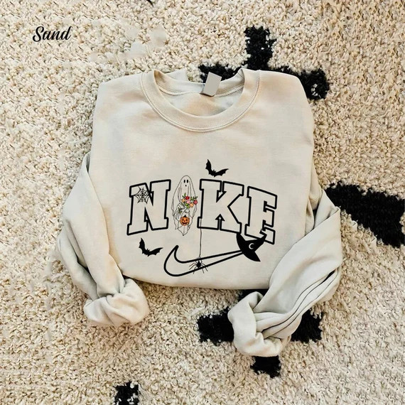 Vintage Halloween Skeleton Pumpkin Crewneck Sweatshirt - Etsy | Etsy (US)