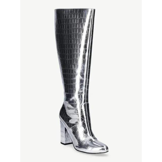 Scoop Women’s Knee-High Dress Boots | Walmart (US)
