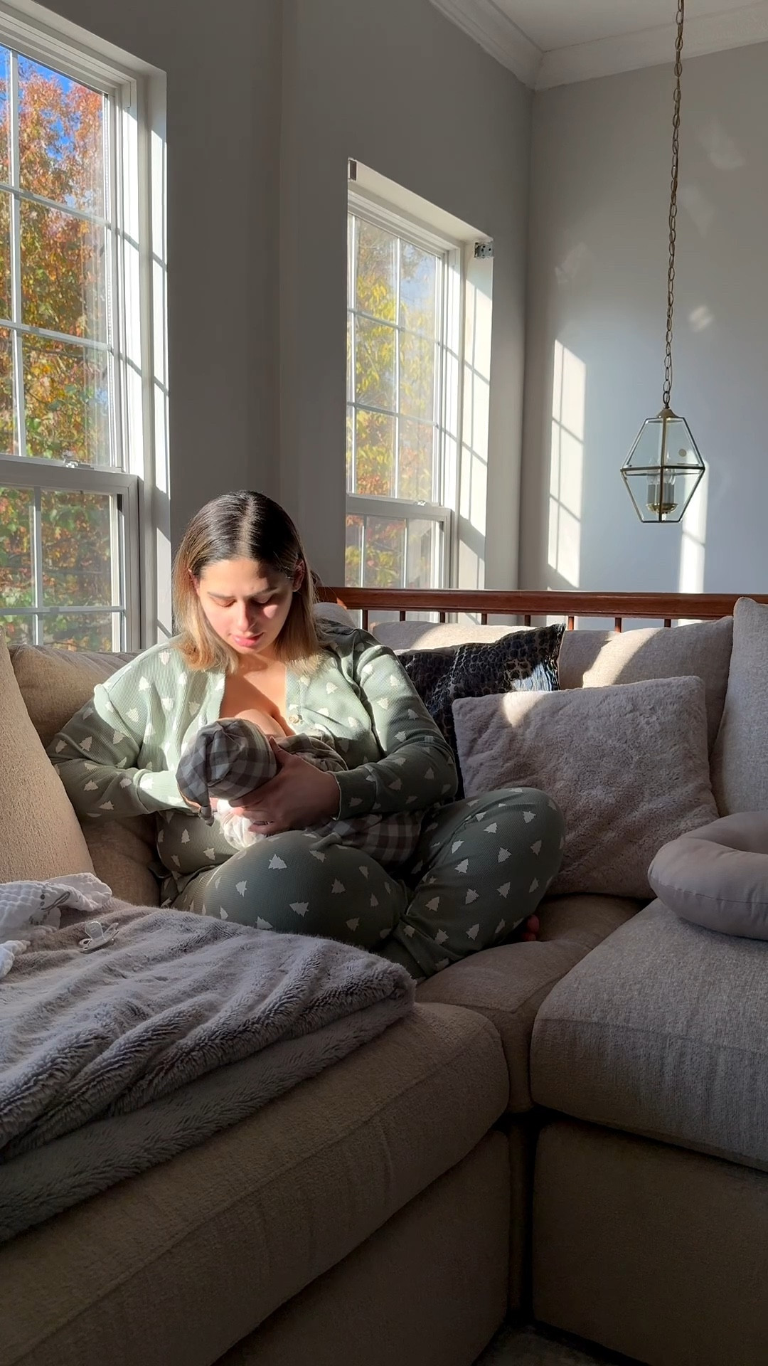 This cozy Kindred Bravely waffle maternity + nursing lounge set has been my postpartum uniform... and my little guy’s been right there with me in his own soft Kindred Bravely PJs. We’ve both been living in comfort through the long nights and sleepy days.

#LTKmomlife #LTKBaby #LTKHoliday