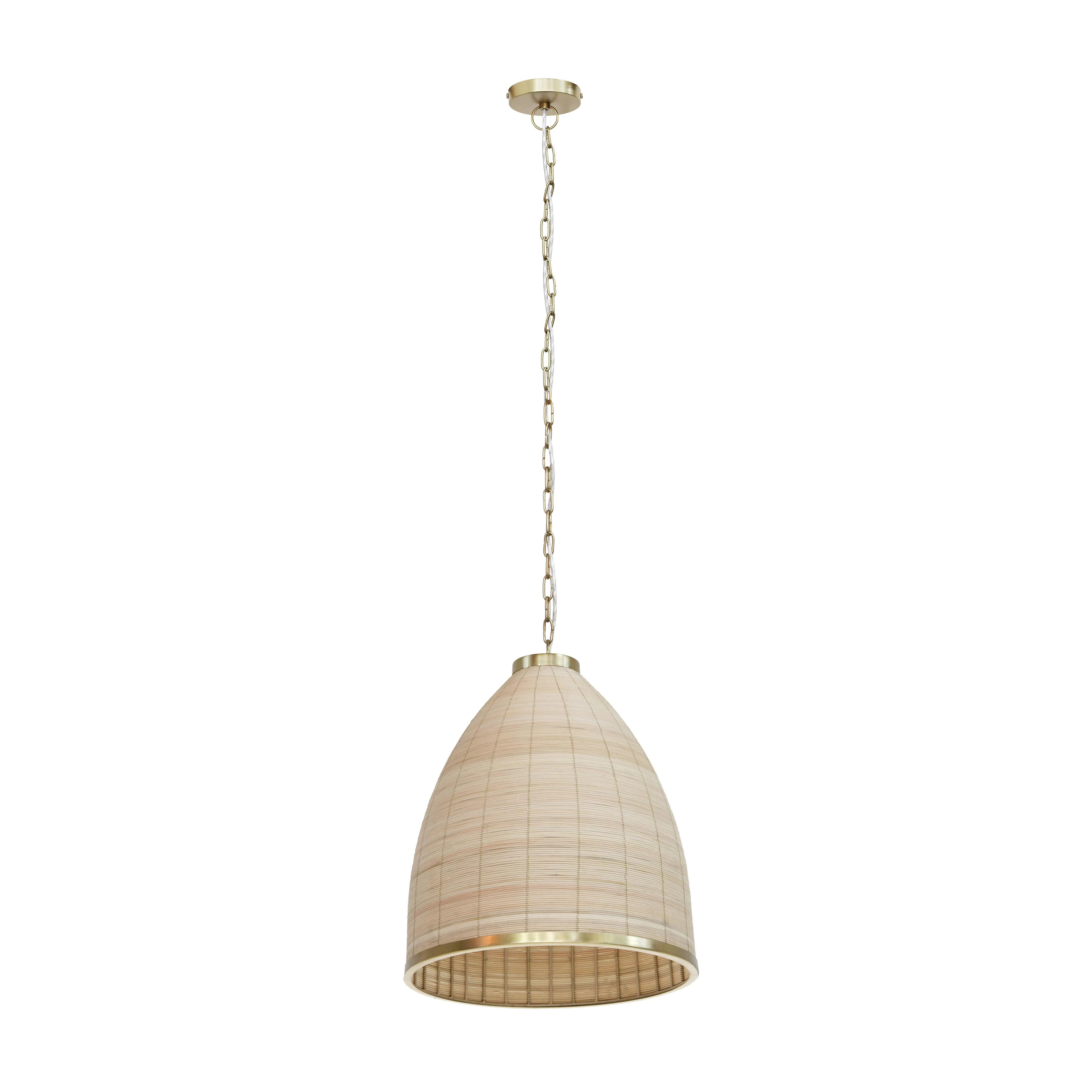 Kelsey Rattan Pendant Lamp | TOV Furniture