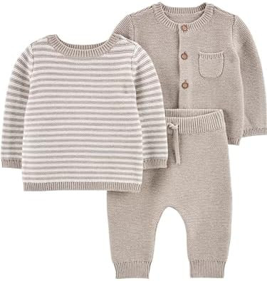 Simple Joys by Carter's unisex-baby 3-piece Sweater Set | Amazon (US)
