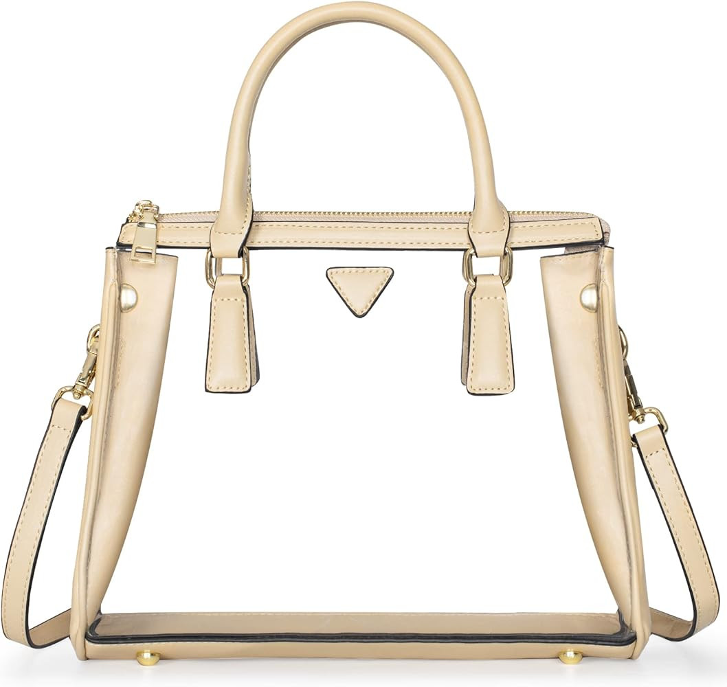 Joryin Clear Bag for Women Clear Bags Stadium Approved Clear Purse with Zipper Crossbody Handbag ... | Amazon (US)