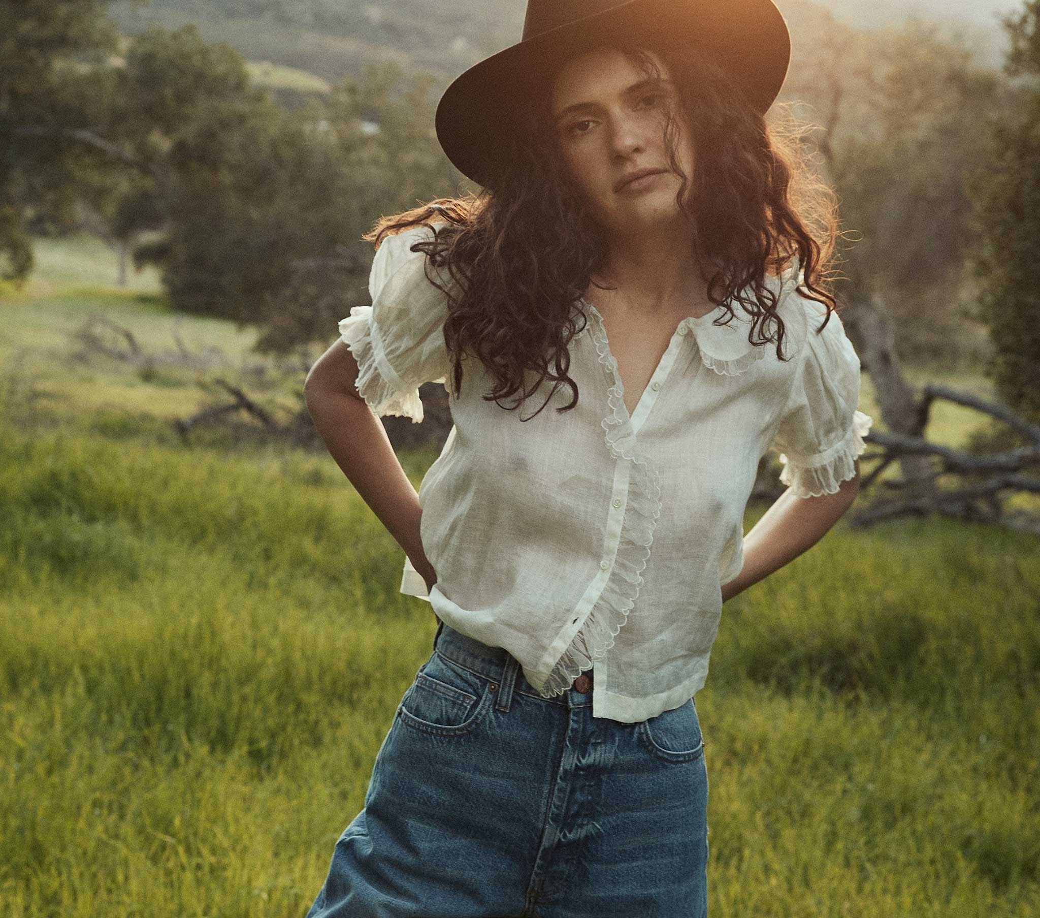 FLUTE TOP -- SALT | DOEN