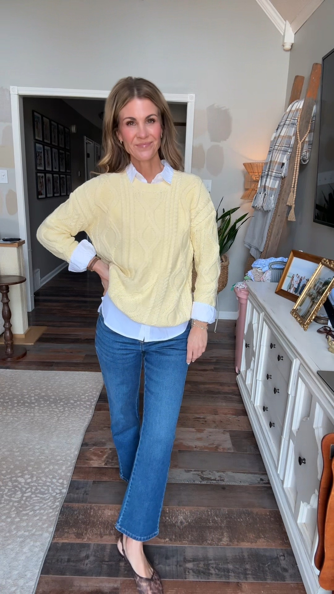 Bringing my Pins to life part 57! This butter yellow is one of my favorite colors. Can you believe I found this CableNet sweater on Amazon?! I’m in a small, bringing all the spring vibes. 

#LTKgrwm #LTKdayinmylife #LTKootd