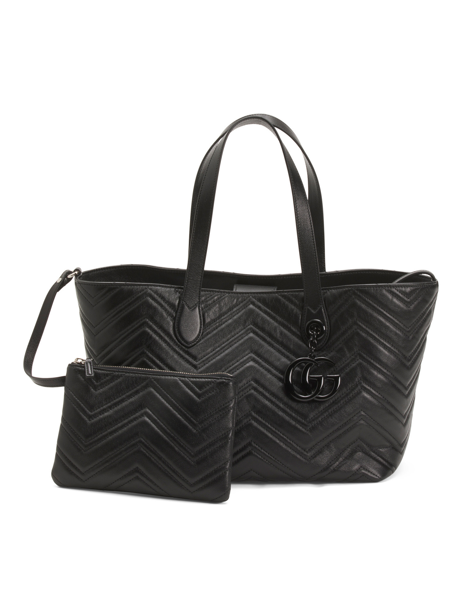 Made In Italy Leather G G Marmont Medium Tote | TJ Maxx