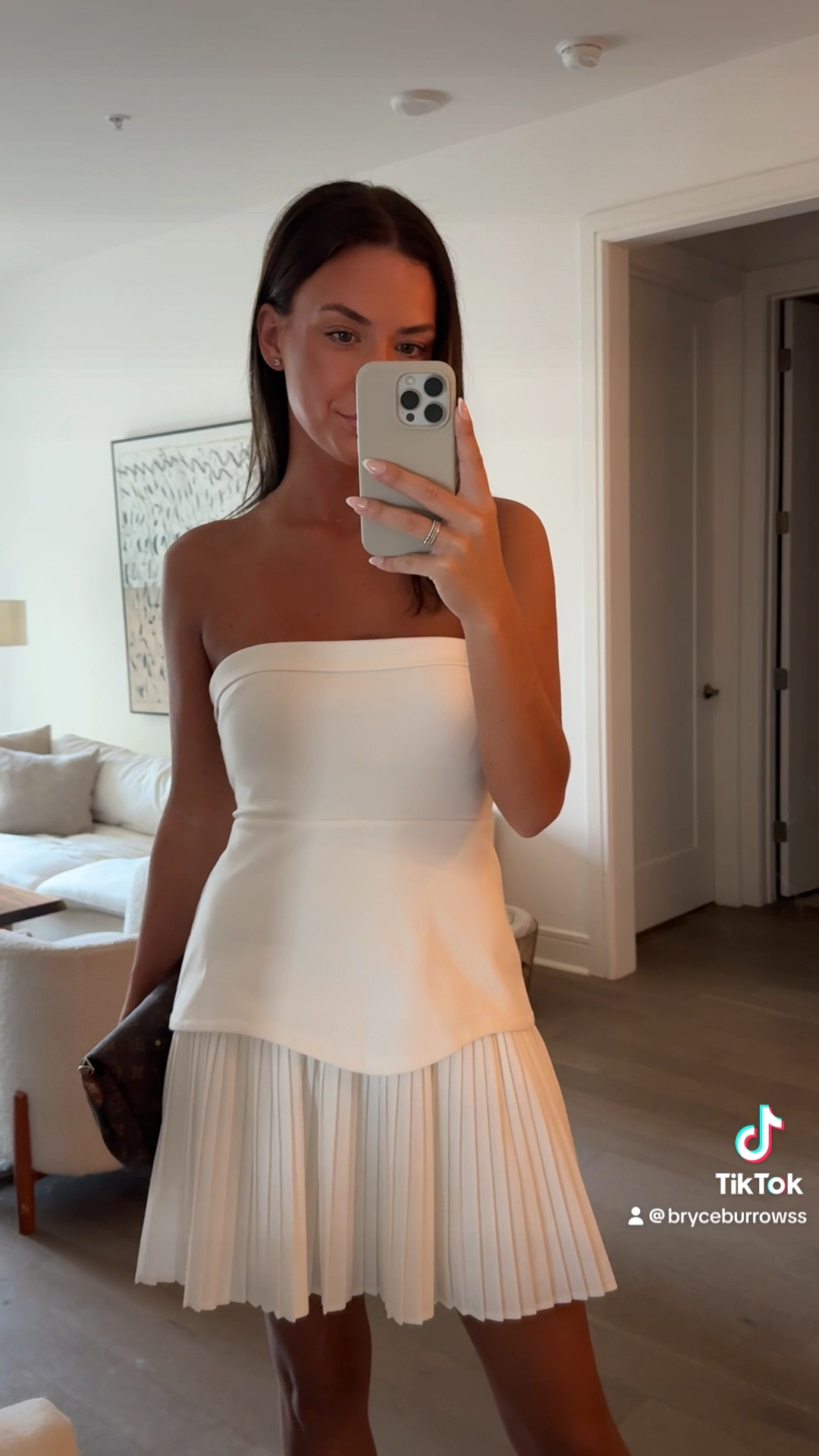 Love this dress!! I got it in a small but it runs big so should’ve sized down. 
#style #whitedress #minidress #bridal #wedding #outfitinspo #dresses #styleinspo #trendyoutfit #trendydress 

#LTKStyleTip #LTKShoeCrush #LTKWedding