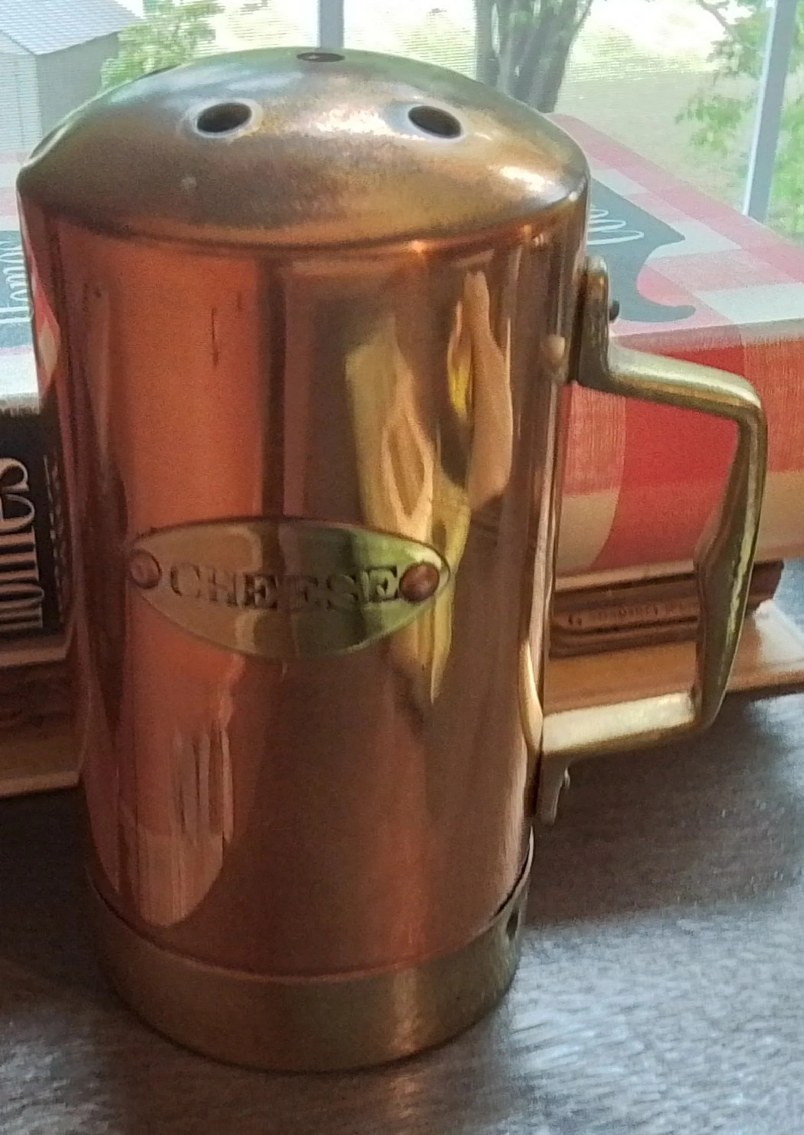 Vintage Copper Cheese Shaker Boho Vintage Kitchen Parmesan Cheese Dispenser Patina Easy Clean and... | Etsy (US)