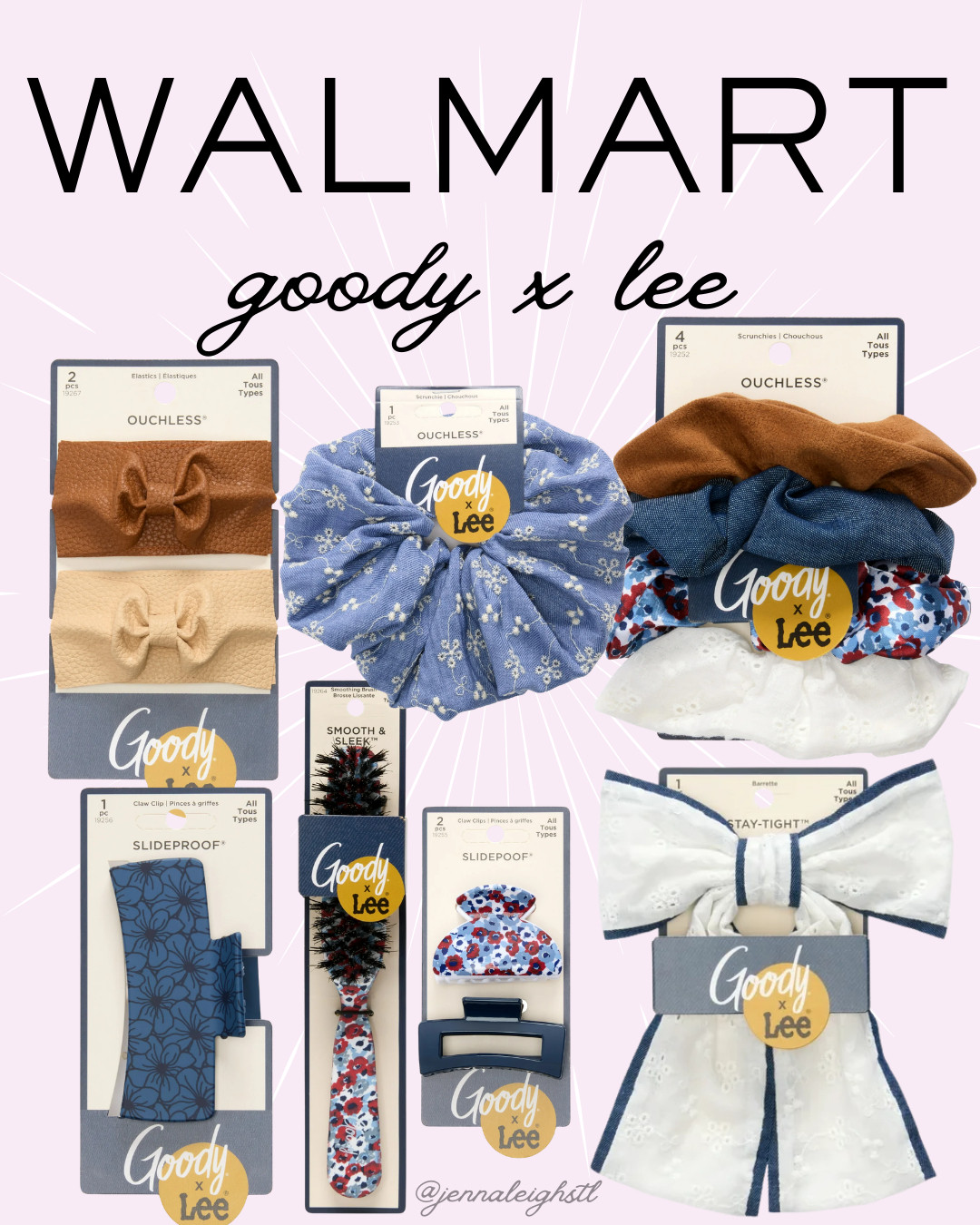 Loving this Goody x Lee collab at Walmart. Such a fun mix of classic denim style and everyday hair accessories. 

 #LTKgrwm #LTKmorningroutine #LTKMidsize