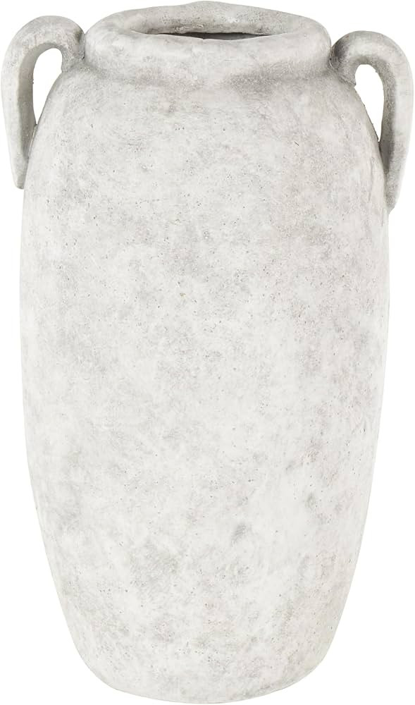 Deco 79 Ceramic Decorative Vase Antique Style Textured Centerpiece Vases with Black Shadings and ... | Amazon (US)