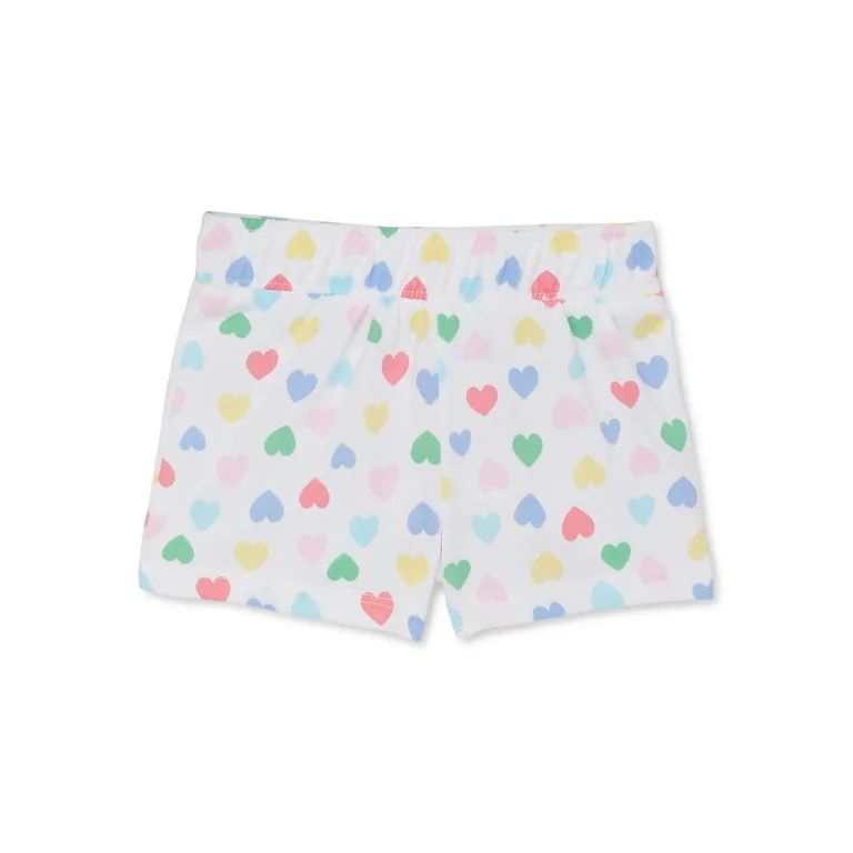 Garanimals Baby Girls' Print Jersey Shorts, Sizes 0-24 Months - Walmart.com | Walmart (US)