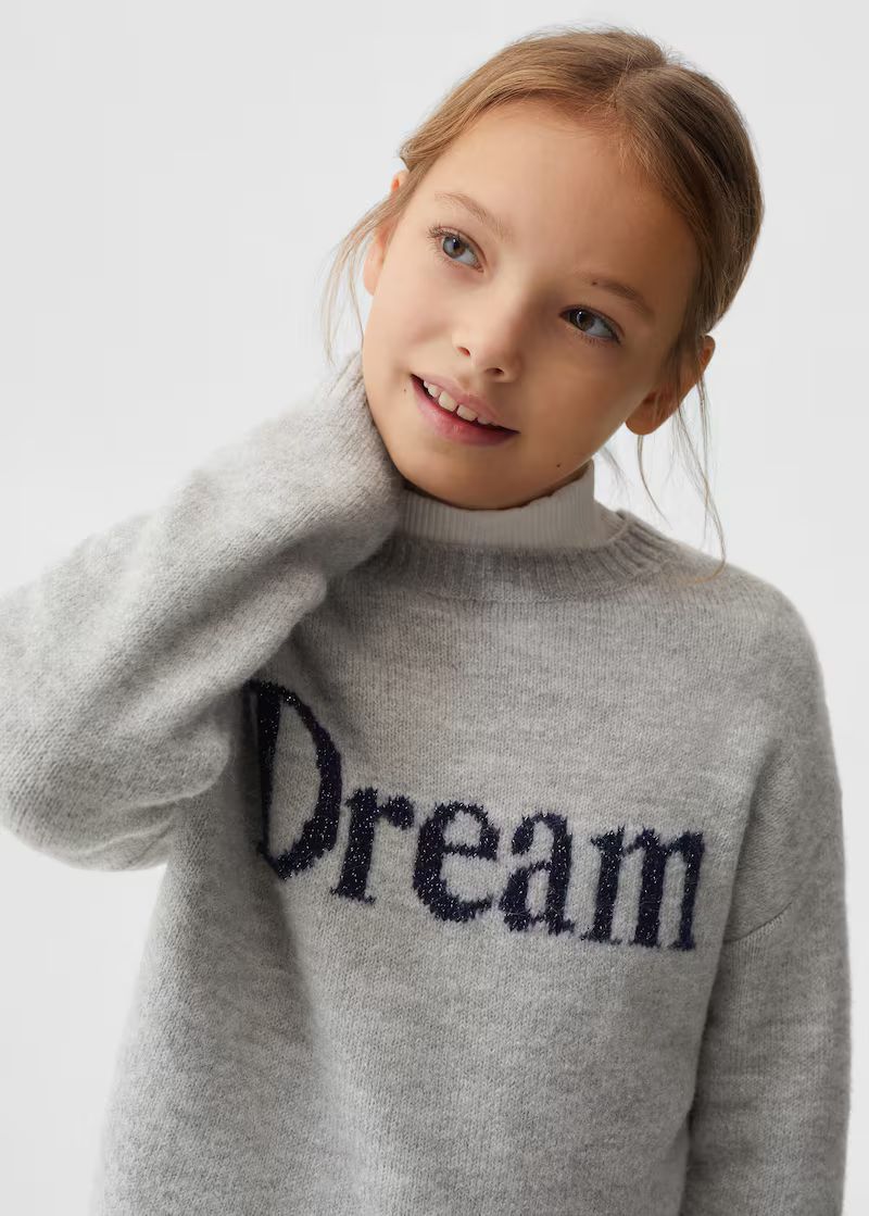 Message-print sweater -  Teenage girl | Mango Teen USA | MANGO (US)
