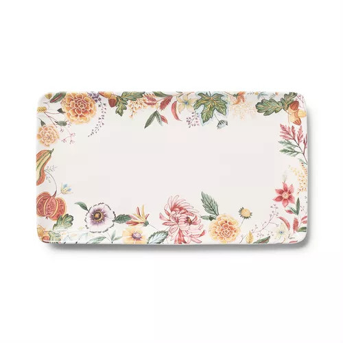 Sur La Table Autumn Botanical Rectangular Platter | Sur La Table