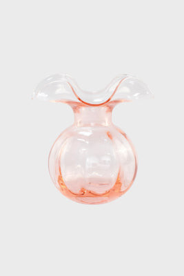 Hibiscus Medium Pink Fluted Vase | Tuckernuck (US)